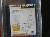 Alu trapladder diggers - afbeelding 2 van  2