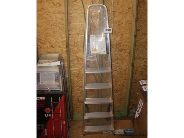 Alu trapladder diggers - afbeelding 1 van  2