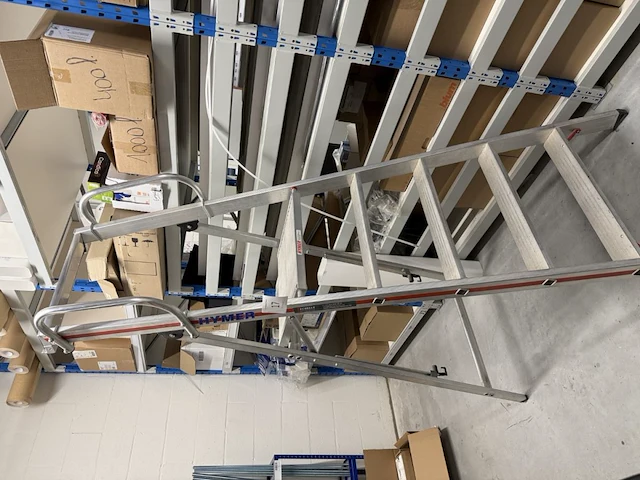 Alu trapladder hymer vv. 5 sporten - afbeelding 2 van  5