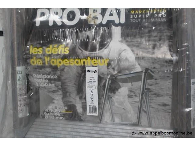 Alu trapladder pro-bat - afbeelding 2 van  3