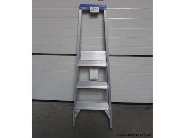 Alu trapladder solide - afbeelding 1 van  2