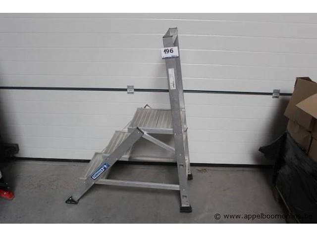 Alu trapladder solide - afbeelding 1 van  3