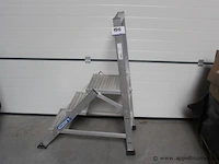 Alu trapladder solide - afbeelding 1 van  3