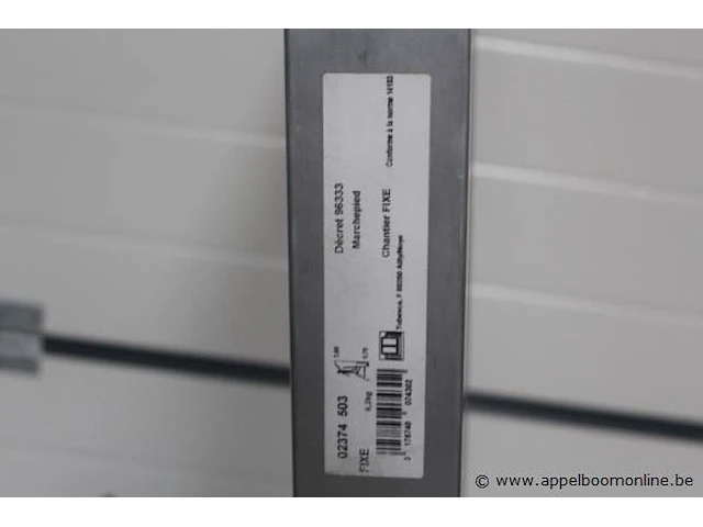 Alu trapladder solide - afbeelding 2 van  3