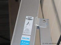 Alu trapladder solide - afbeelding 2 van  2