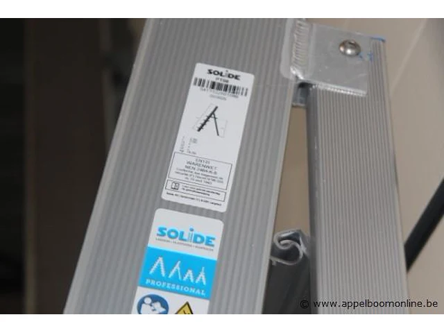 Alu trapladder solide - afbeelding 2 van  2
