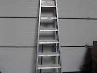Alu trapladder solide - afbeelding 1 van  2