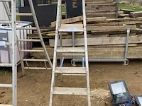 Alu trapladder solide - afbeelding 2 van  3