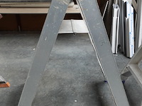 Alu trapladder solide - afbeelding 1 van  2
