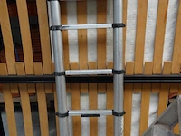 Alu trapladder + telescopische ladder - afbeelding 2 van  5