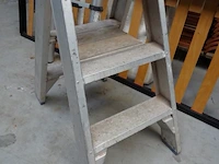 Alu trapladder + telescopische ladder - afbeelding 4 van  5