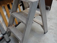 Alu trapladder + telescopische ladder - afbeelding 5 van  5