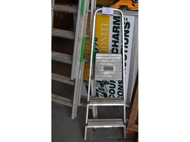Alu trapladder - afbeelding 1 van  1