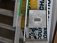 Alu trapladder - afbeelding 1 van  1