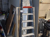 Alu trapladder - afbeelding 1 van  1