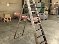 Alu trapladder - afbeelding 1 van  1