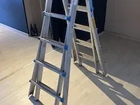 Alu trapladder - afbeelding 1 van  3