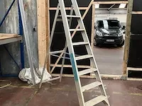 Alu trapladder - afbeelding 1 van  2