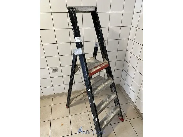 Alu trapladder - afbeelding 1 van  2