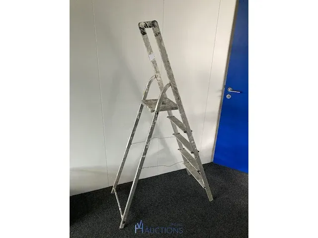 Alu trapladder - afbeelding 1 van  2
