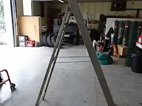 Alu trapladder - afbeelding 1 van  3