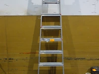 Alu trapladder - afbeelding 1 van  1
