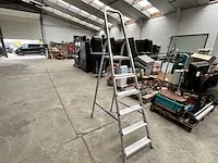 Alu trapladder - afbeelding 1 van  1