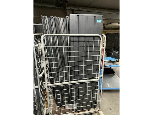 Alu tussenwanden h160xb48xd1,5 cm - afbeelding 2 van  2