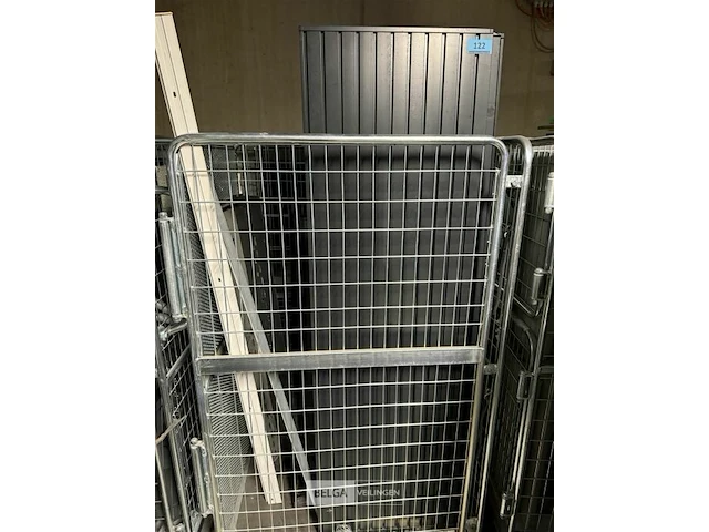 Alu tussenwanden h160xb48xd1,5 cm - afbeelding 1 van  2