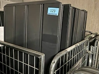 Alu tussenwanden h160xb48xd1,5 cm - afbeelding 1 van  1