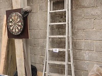 Alu uitschuifladder vv 2x9 sporten - afbeelding 1 van  1