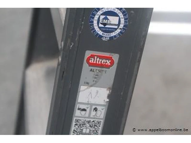 Alu uitzetladder altrex - afbeelding 2 van  2