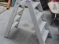 Alu uitzetladder solide - afbeelding 1 van  2