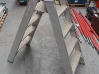 Alu uitzetladder - afbeelding 1 van  1