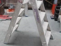 Alu uitzetladder - afbeelding 1 van  1