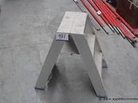 Alu uitzetladder - afbeelding 1 van  1