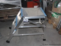 Alu vast opstap trapje - afbeelding 1 van  2