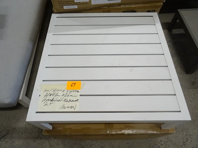 Alu voetbank diphano - afbeelding 2 van  2