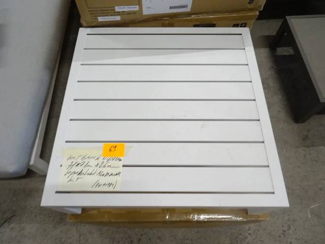 Alu voetbank diphano - afbeelding 1 van  4