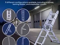 Alu vouwladder - afbeelding 1 van  5