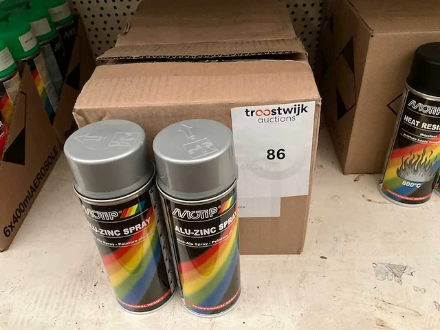 Alu-zink motip verfspuitbus (20x) - afbeelding 1 van  2
