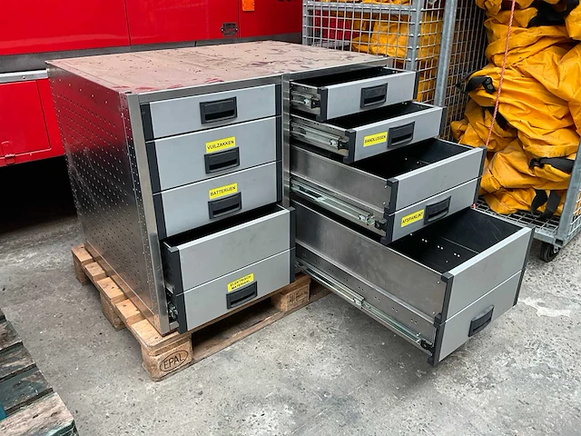 Aluca metalen gereedschapskast - afbeelding 1 van  8