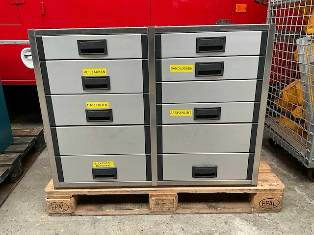 Aluca metalen gereedschapskast - afbeelding 6 van  8