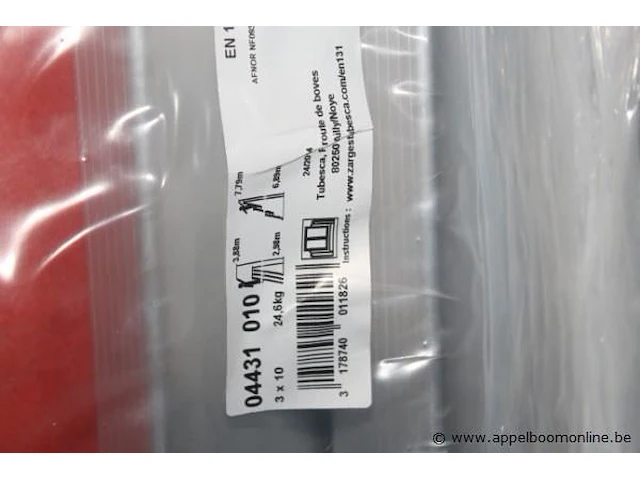 Alu/isolerende ladder tubesca 3x10 sporten - afbeelding 3 van  4
