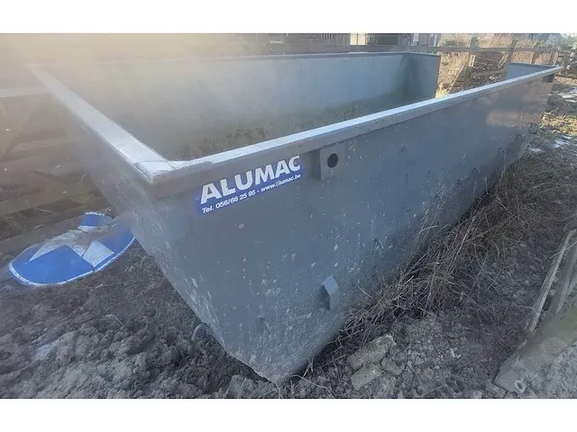 Alumac mestcontainer - afbeelding 1 van  3