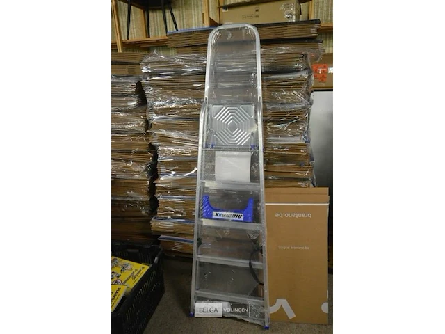 Alumexx-eco huishoudtrap met 5 tredes - afbeelding 5 van  6