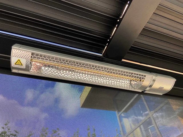 Aluminium - terrasverwarmer - terrace heating - afbeelding 2 van  6