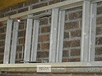 Aluminium 2-delige schuifladder 30 tredes - afbeelding 4 van  4