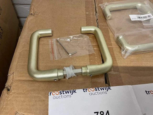 Aluminium deurkrukken set - afbeelding 2 van  4
