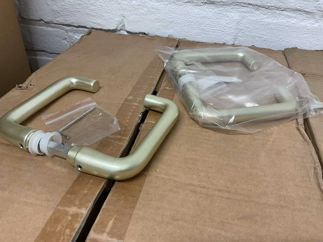 Aluminium deurkrukken set - afbeelding 4 van  4